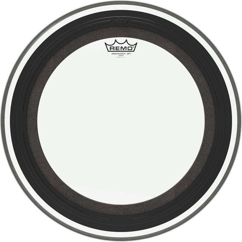 Remo رأس طبل شفاف من أمباسادور SMT - 18 بوصة (BR-1318-00-SMT) - Image 1